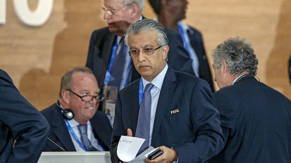 Presiden AFC, Sheikh Salman Ebrahim Al Khalifa. - INDOSPORT